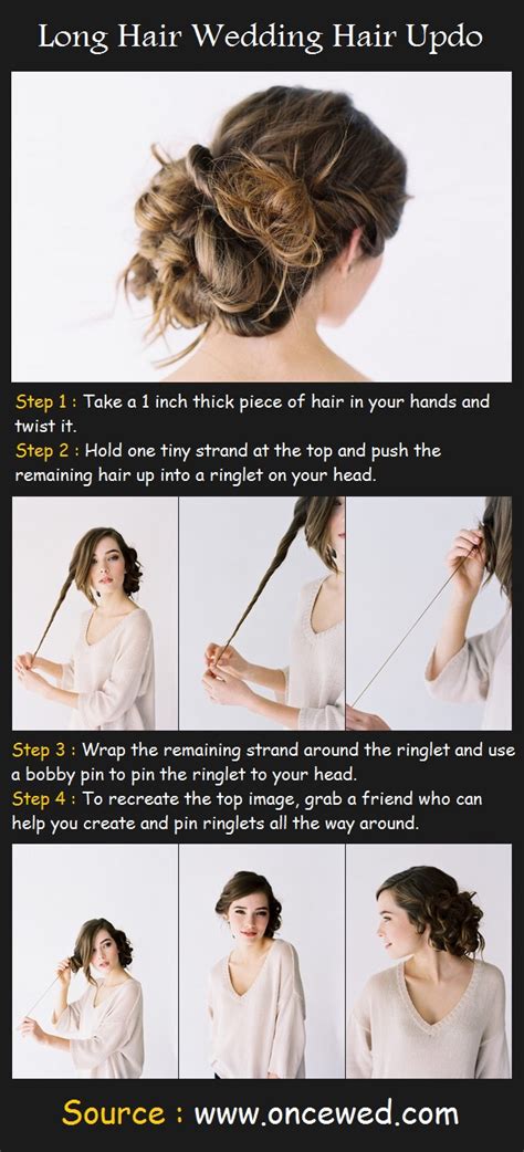 Be sure to try out all of them. Long Hair Wedding Hair Updo | Pinterest Tutorials
