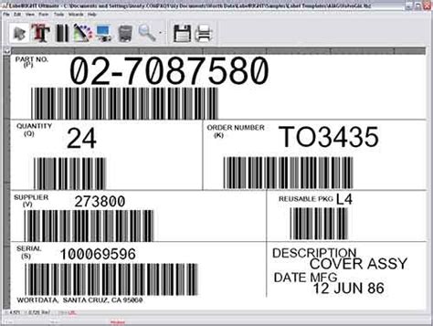 These labels have a set of predefined information that are printed in both bar coded and human readable format. Ucc 128 Label Template - Juleteagyd