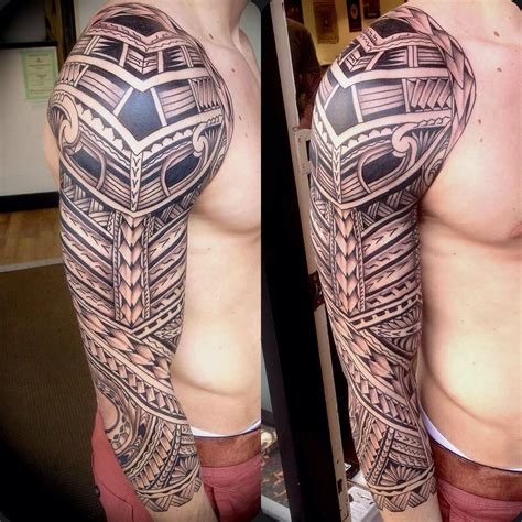 However, the tribal design is something common so that. Sleeve idea | Tribal sleeve tattoos, Tribal tattoos, Aztec tribal tattoos