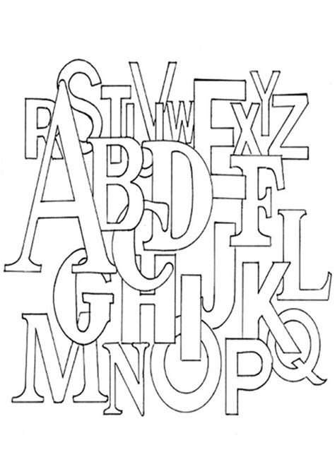 Free printable lowercase alphabet tracing worksheets a to z. 25 Alphabet Coloring Pages Your Toddler Will Love ...