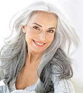 As with going platinum or any cooler blonde shade, you may find that the gray highlights get a little brassy. Nicole Jeffrey's Hair Brained Idea's: Go Grey and Love the ...