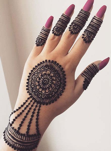 Contact mandhi design on messenger. Mandhi Desgined / Stylish New Mehndi Design For Hands Easy ...