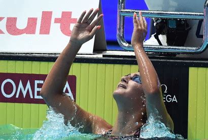 .positivo per federico burdisso, martina rita caramignoli, gabriele detti, marco de tullio, stefano di cola, sara gailli, edoardo giorgetti, matteo lamberti, alessio proietti colonna e simona quadarella. Nuoto, Mondiali: Quadarella domina i 1500 sl con record ...