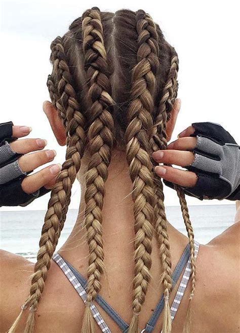 If you live in yoga pants or the gym. Top 40 Best Sporty Hairstyles for Workout | Fashionisers