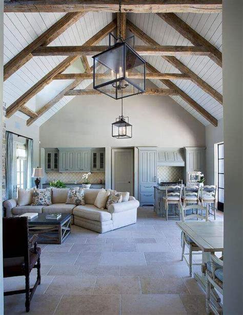 Decorative ceiling beams the ultimate idea guide lovetoknow. 36 Great Exposed Beam Ceiling Lighting Ideas | Vaulted ...