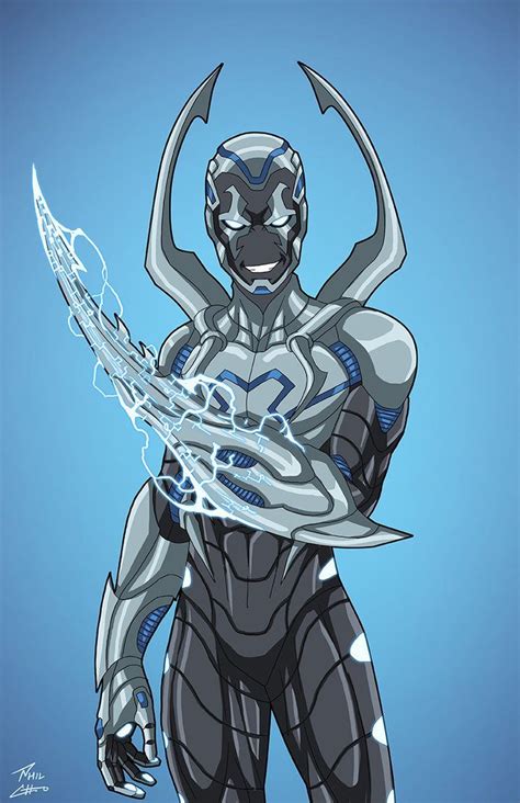 Batman is a superhero who appears in american comic books published by dc comics. Silver Scarab (Earth-27) commission by phil-cho on DeviantArt | Dc comics art, Blue beetle, Dc ...