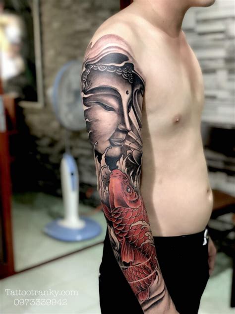 Hình xăm cá chép koi thường có nhiều màu sắc. Hình Xăm Cá Chép Ở Tay Đẹp ️ Tattoo Cá Chép Full Tay