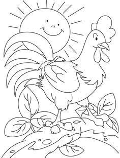 2 membuat jargon yang mudah diingat Mewarnai Gambar Ayam Jago | Warna, Kartun, Gambar simpel