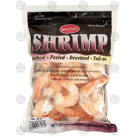 2,209 likes · 3 talking about this. Wholey farm raised shrimp, cooked, peeled, deveined, tail ...