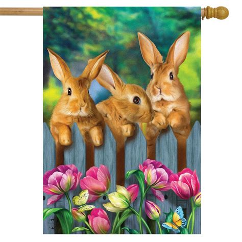 By flags galore decor and more. Standard Flag for Spring or Easter in 2020 | Garden flags ...