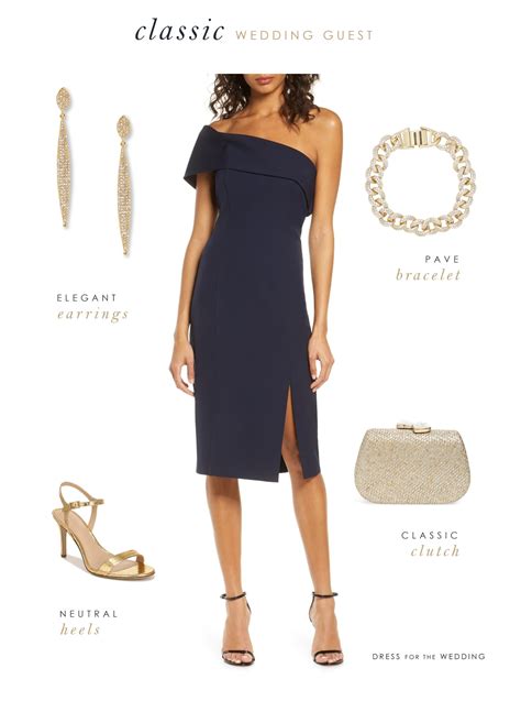 You would be excited about the fall wedding you're invited to, but you can't stop stressing about your outfit. Navy Dress for a Fall Wedding | Dress for the Wedding