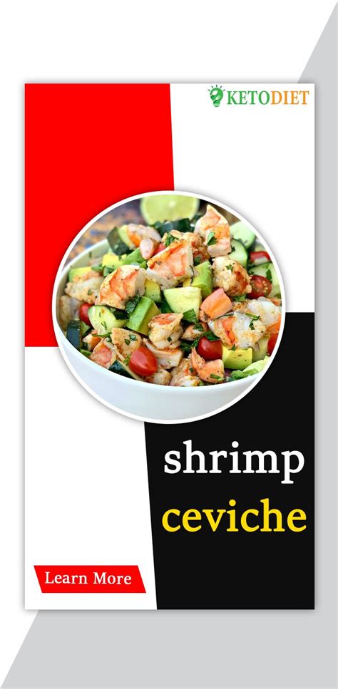 Ceviche is a complete set of simple but very unique ceviche recipes. Shrimp Ceviche, so refreshing and deliciou #Keto #diet # ...
