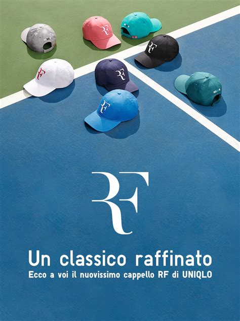 'hopefully the 'rf logo' will be around the tennis clothes again. Roger Federer Cappello RF: dall'8 dicembre | UNIQLO IT