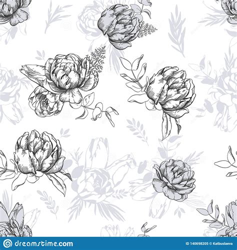 See more ideas about flower drawing, drawings, flower doodles. Vector Sketch Illustration Of Tulip Flowers And Eucalyptus ...