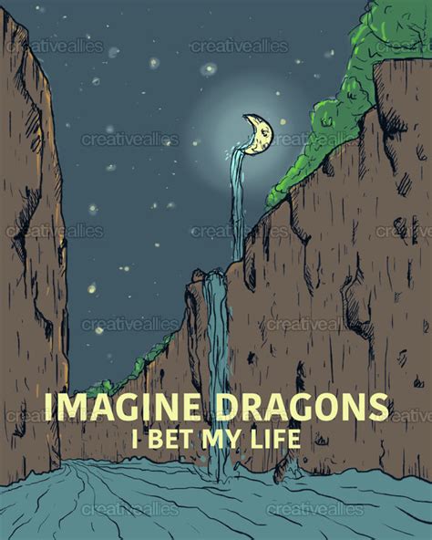 Check out our imagine dragons poster selection for the very best in unique or custom, handmade pieces from our wall décor shops. Imagine Dragons Poster by Salome Iljana