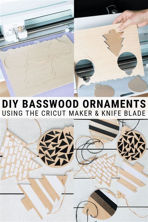 Let us know in the comments section below! Cricut Maker Projects Discover DIY Basswood Christmas ...