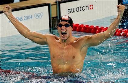 Pieter van den hoogenband won three olympic freestyle gold medals but is also famous for being part of swimming's race of the century, the 200m freestyle final at athens 2004. pieter van den hoogenband | Swimming, Sports, Speedo