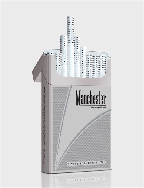 Raw and manufactured tobacco, cigarettes, cigars. Manchester Nano Silver new cigarettes 10 cartons ...