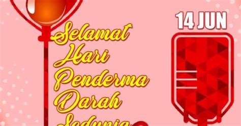 Dengan jenis darah, antigen abo dan rh boleh dijumpai dalam darah penderma dan bakal penerima. Sambutan Hari Penderma Darah Sedunia