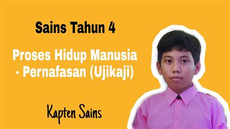 Standard 3.1 mengaplikasikan pengetahuan tentang proses kandungan pernafasan manusia standart murid. Sains Tahun 4 - Proses Hidup Manusia - Pernafasan (Ujikaji ...