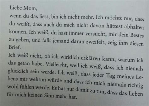 Zeit online geht behutsam mit dem thema suizid um, da es hinweise darauf gibt, dass bestimmte formen der berichterstattung zu nachahmungsreaktionen führen. Abschiedsbrief | Tumblr