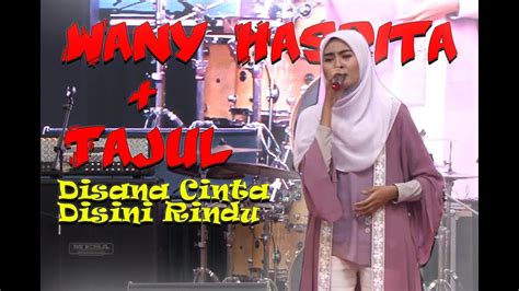 Tajul & wany hasrita performing their 1st duet single, disana cinta disini rindu. Tajul & Wany Hasrita - Disana Cinta Disini Rindu @ Pentas ...