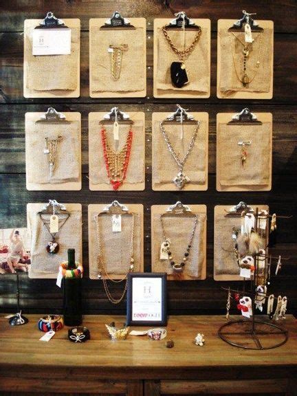 Alibaba.com offers 4,468 diy jewelry storage products. Creative Retail Display Idea Clipboards Jewelry @ Do It Yourself Remodeling Ideas (With images ...