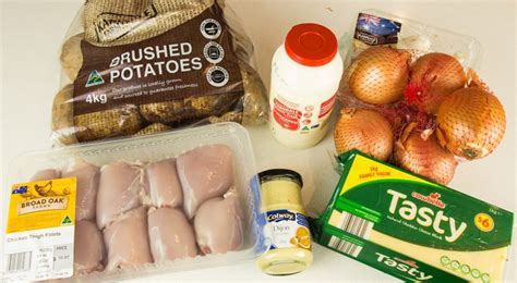 This easy oven baked trout recipe always gets rave reviews. Mustard Chicken Potato Bake Recipe - AldiMum