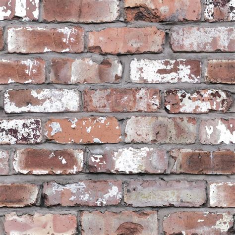 Good quality red bricks have the capacity to resists atmospheric effects. Holcombe Brick Effect Wallpaper | White/Grey & Red | Brick ...