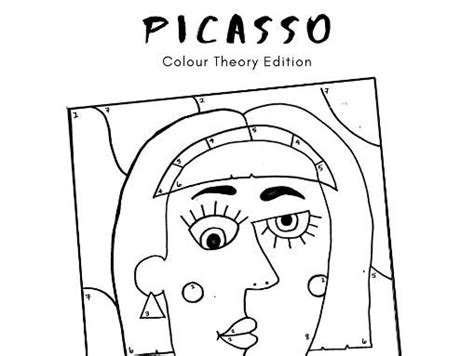 Kunst picasso art picasso pablo picasso programme d'art classe d'art 4th grade art fourth on thursday before spring break, my first class of 3rd graders finished their clay picasso faces. PICASSO Colour By Numbers Activity Sheet | Teaching Resources