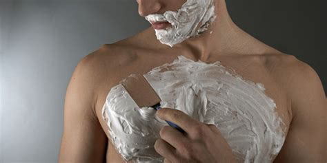 You have to warm the strips up between your hands, apply firmly to for your thin, barely there hair, nair should do the trick (i don't have long term experience with it though). The Art of Manscaping Revealed | Shaving chest hair ...