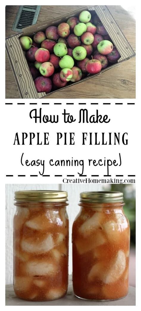 Click here, or see image above for measurements that yield just one quart (you can calculate from there depending on how many jars you wish to make, or. How to Can Apple Pie Filling (With images) | Canning ...