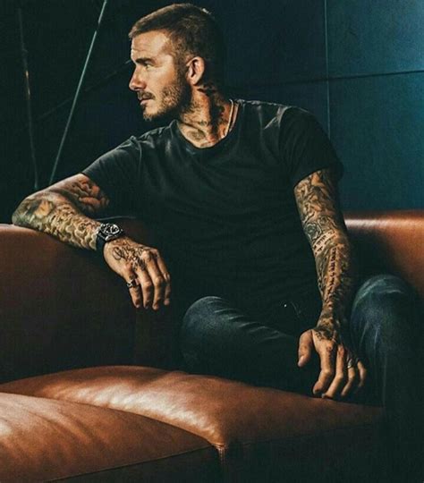 Dont forget to rate and comment this tatto!! david beckham on Tumblr