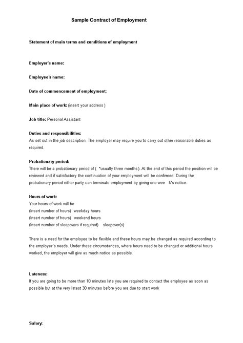 Below, we cover what an employment contract is. Job Contract - How to draft a Job Contract? Download this ...