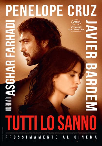 Tutti lo sanno, scheda del film di asghar farhadi, con penelope cruz, javier bardem e ricardo darin, leggi la trama e la recensione, guarda il trailer, ecco quando, come e dove vedere il film in. Tutti lo sanno (2018) - Recensione Film, Trama, Trailer ...