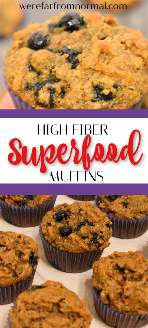 The good news is that you needn't sacrifice fiber to stay keto. These high fiber muffins are full of superfood ingredients ...