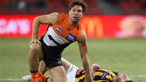 Greene, who kicked four goals, including an. AFL 2020: Umpiring, Ray Chamberlain, Toby Greene umpiring, AFL free kicks, GWS, Kane Cornes Toby ...