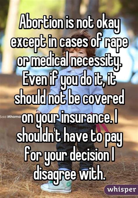We did not find results for: Abortion is not okay except in cases of rape or medical ...