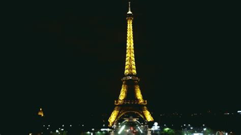 Upward view of eiffel tower, paris, france. Eiffel Tower At Night GIF - Eiffeltower Paris Cityoflight - Discover & Share GIFs