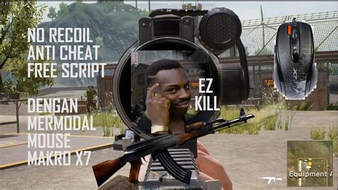 New and improved version of no recoil script for logitech gaming software/logitech g hub. NO RECOIL AKM PUBG LITE GARENA PC NO BANNED/NO CHEAT FREE ...