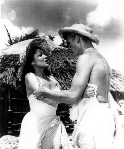 Firstly, people who are on fishing boats in a secluded countryside wake up to their deepest desires. Tab Hunter and Linda Darnell - ISLAND OF DESIRE ©2019bjm ...