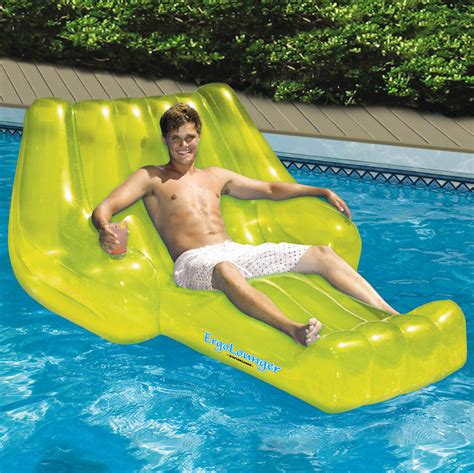 Floating pool chairs vs loungers. Poolmaster Adjustable Chaise Floating Lounge | Inflatable ...