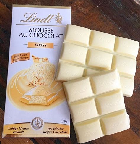 White chocolate bar white chocolate4.4oz. Lindt White Chocolate Mousse (neatherlands) | Lindt white ...