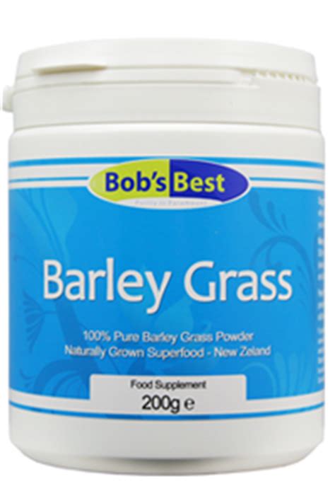 Barley grass is a 'concentrated' nutritious whole food offering balanced nutrition to the body. Barley Grass - 200g