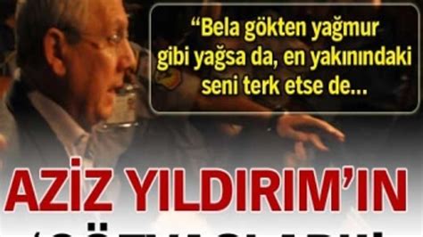 Gerçek aşk'ı bilen kalp bir damla suya bile hürmetle bakar. Aziz Yıldırım'ın 'gözyaşları!' - SacitAslan.com