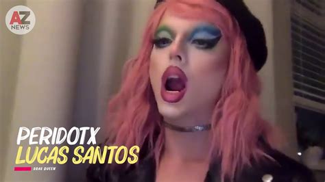 Venha ouvir posso clamar, nada pode calar um adorador, fiel a mim e muitas outras músicas! LUCAS SANTOS, DRAG QUEEN PERIDOT, FILHO DA EYSHILA CANTA ...