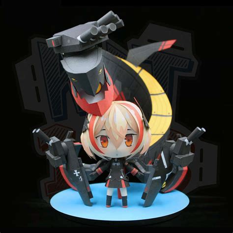 We hope you enjoy our growing. Mô hình giấy Chibi KMS Roon - Azur Lane - Kit168.vn Shop ...