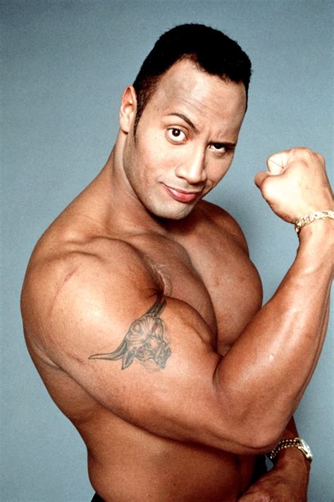 Dwayne douglas johnson (born may 2, 1972), also known by his ring name the rock, is an american actor, producer, retired professional wrestler. celebrity muscle: Dwayne Johnson(The rock)