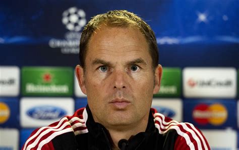 The following 8 files are in this category, out of 8 total. The Dutch talent Frank De Boer could bring with him to ...