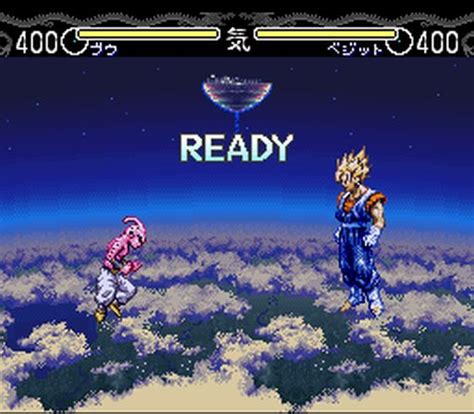 Players select one of ten fighters: Dragon Ball Z - Hyper Dimension (Japan) ROM